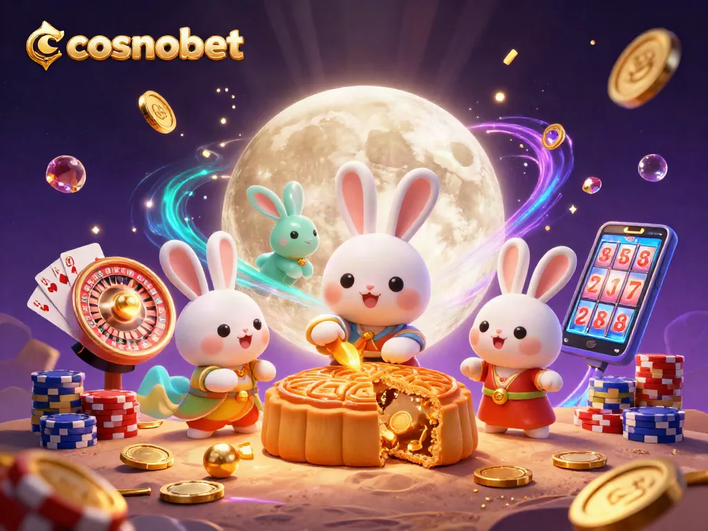 Experience cosmobet's thrilling lunar casino adventure with vibrant visuals and magical gaming elements.