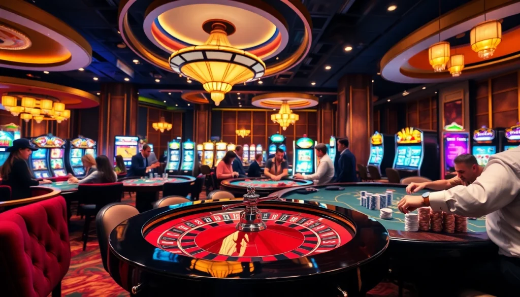Experience the excitement of gambling at 8day.cn.com with vibrant casino visuals featuring roulette and poker action.