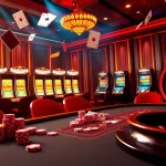 Players experiencing thrilling moments at 69vn.gb.net with poker chips and cards on a casino table.