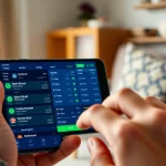 Interactive betting interface of 888b.bet showcasing sports odds and user engagement.