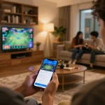 Explore nhà cái uy tín Sunwin through an engaging online gaming scene at home.