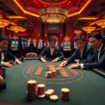 Dynamic game scene at trang chá»§ 79king with intense poker action, chips, and vibrant casino atmosphere.