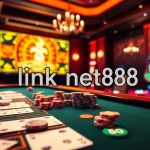 Experience the excitement of online gaming with link net88, featuring vibrant casino action and engaging betting graphics.