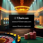 Engaging gamblers at https://13win-asia.com/ with exciting casino games and vibrant poker tables.