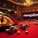 Gamblers at a luxurious poker table strategizing their next move at newphim's online casino.