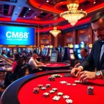 Engage in thrilling gameplay at the vibrant CM88 casino, where excitement meets professionalism.