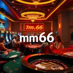 Experience mm66 excitement at a vibrant casino with engaging players and luxurious decor.