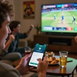 Betting on joya9 best cricket during a thrilling match, enhancing game excitement through the app.