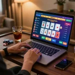 Engage with f8betz in this vibrant online casino gaming scene showcasing live dealer action.