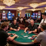 Experience the thrill of strategic gameplay at keonhacaii88's vibrant casino atmosphere