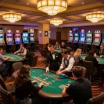 Các người chơi Hitclub đang tận hưởng một trò chơi blackjack trong môi trường casino cao cấp với gameplay đang diễn ra.