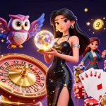 Experience the vibrant world of FB88 with stunning casino elements and rich colors.