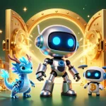 Experience thrilling wins at 789win with our energetic cyberpunk casino scene full of treasures and excitement.