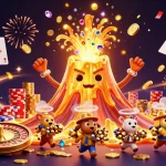 Spin the reels with 89BET's vibrant slot experience showcasing coins and treasures.