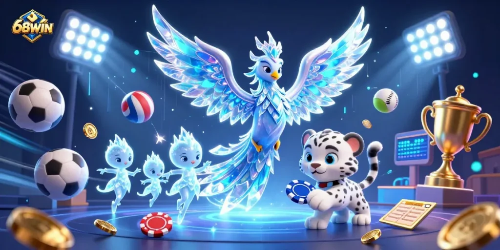 Experience thrilling gameplay and extraordinary wins with 68WIN, featuring dynamic characters and casino excitement.
