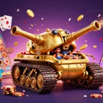 Experience excitement with xn88 as the golden beetle tank reveals a vibrant casino scene.