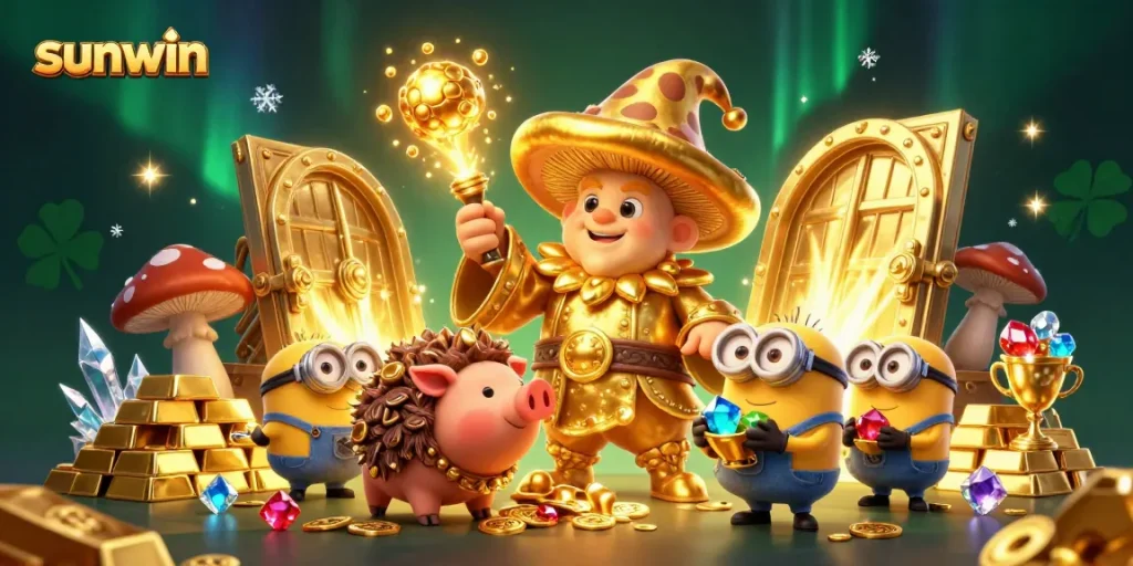 Experience sunwin magic where golden treasures and enchanting characters create thrilling adventures in gaming.
