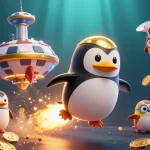 Experience thrilling wins with go88 as the golden penguin blasts to a casino space!